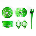 Green CNC Engine Dressing Dress UP Kit 125cc 140cc 150cc Pit Pro Trail Dirt Bike