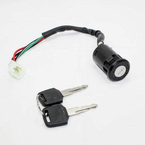 4 Wire Ignition Key Barrel Switch 50cc 110cc 125cc 250cc Pit Quad Dirt Bike ATV