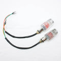 Silver 12V Rec Reg Indicator Turn Signal Light Pit Pro Dirt Motorcycle Bike MX