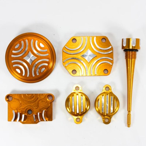 Gold CNC Engine Dressing Dress UP Kit 125cc 140cc 150cc Pit Pro Trail Dirt Bike