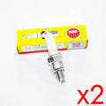 2X Ngk C7HSA Spark Plug 110c 125cc 140cc Pit Pro Trail Quad Dirt Bike ATV Buggy