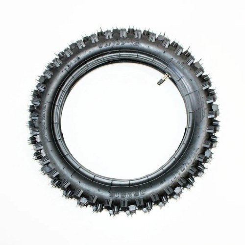 80/100 - 12 3.00 - 12" Inch Rear Back Knobby Tyre Tire + Tube Pit Pro Dirt Bike
