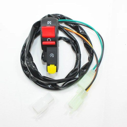 4 Pin Male Plug Kill Switch+ Start Button 110c 125cc Pit Pro Quad Dirt Bike ATV