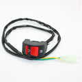 2 Pin Male Ignition Cutoff Kill Switch 50c 110cc 125cc Pit Quad Dirt Bike ATV