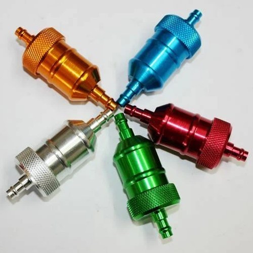 1XRacing Performance Inline Fuel Filter Cleaner Pit Pro Quad Dirt Bike ATV Buggy