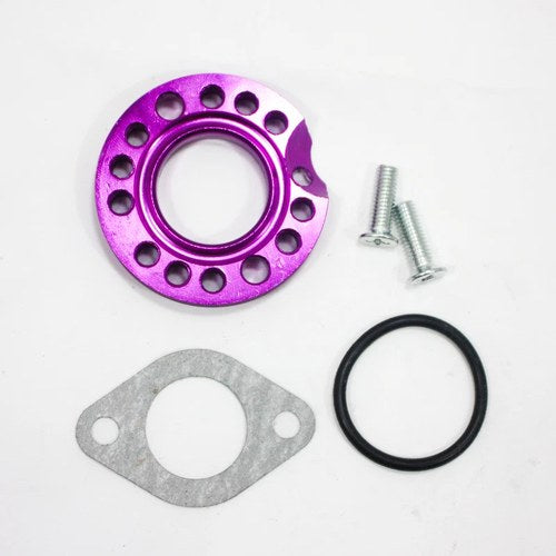 Purple 26mm Carby Carburetor Manifold Spinner Adaptor Pit Pro Quad Dirt Bike ATV