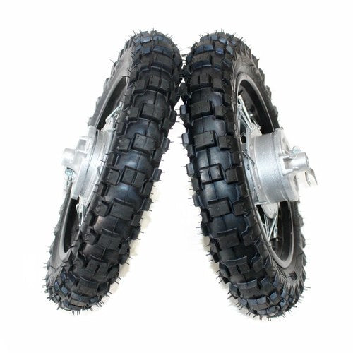 2.50 - 10 10" Inch Front Rear Drum Brake Wheel Rim Tyre Tire Pit Pro Dirt Bike