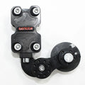Black Universal Motorcycle Alloy Adjustable Chain Tensioner Pit Trail Dirt Bike