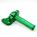 Green CNC Quarter Turn Quick Twist Throttle Housing Grip Pit Pro Trail Dirt Bike