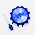 Blue Alloy CNC Gas Fuel Petrol Tank Cap Breather 200cc 250cc Pit Trail Dirt Bike