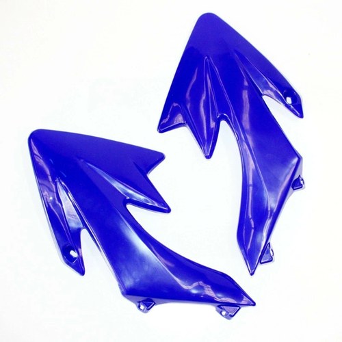 Blue Plastic Front Tank Side Guard Fender Fairing CRF50 Style Pit Pro Dirt Bike