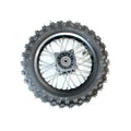 Black 15mm Axle 2.50 - 10 10" Inch Rear Wheel Rim + Tyre Tire Pit Pro Dirt Bike