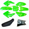 Green Fairing Fender Guard + Seat+ Fuel Tank CRF70 150cc Pit Pro Dirt Bike