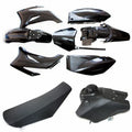 Blk TTR110 Plastics Guard Fairing Fender + Seat + Tank Pit Pro Dirt Bike