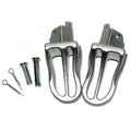 Alloy Chrome Footpeg Foot Pegs Rest Pedal 125cc 140cc 150cc Pit Pro Dirt Bike