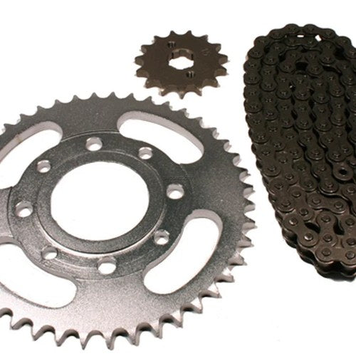 Honda MT125, 1974 1975 1976, Chain and Sprocket Set - MT 125