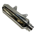 Stainless Steel Exhaust Muffler 200cc 250cc 300cc Pit Trail Dirt MX Bike