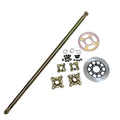 HD 1140mm 37mm Rear Axle Assembly Quad Dirt Bike ATV UTV Dune Buggy