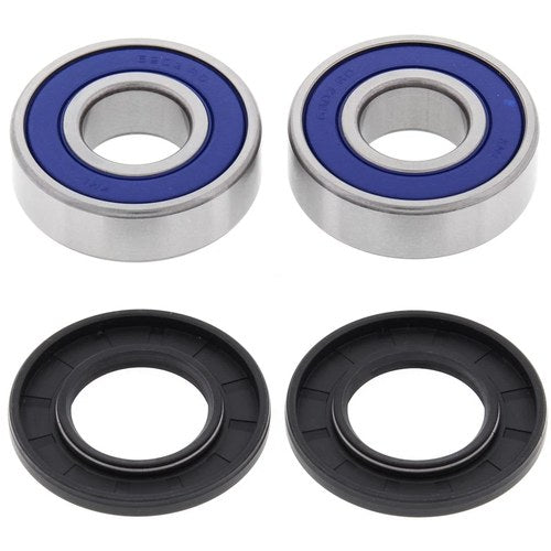 Kawasaki KX250, 1985-1992, Front Wheel Bearings and Seals - KX 250