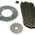 Yamaha PW80, 1995 1996 1997 1998, Chain and 15/32 Sprocket Set - PW 80