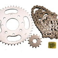 Honda SL100, 1969-1970, Chain and 14/44 Sprocket Set - SL 100 Motosport