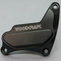 Suzuki 1996-2005 Gsxr 750 Woodcraft Rhs Crank Cover Engine Protector - Black Pad
