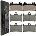 Brake Pads for Yamaha XV1700 Road Star XV17A 2004-11 Front Rear Pads Motorcycle