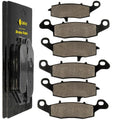 Brake Pads for Kawasaki VN900 Vulcan 900 Classic Lt 2006-2010 Front Rear Pads