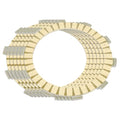 Clutch Friction Plates for Yamaha It200 1984 1985 1986 / Ty175 1975 1976