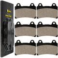Front Rear Brake Pads for Yamaha XVZ1300 Venture 1300 1987 1988 Front Rear Pads