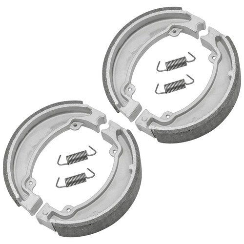 Front & Rear Brakes Shoes for Honda CH250 Elite 250 1989 1990 Front & Rear