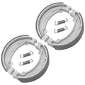 Front & Rear Brakes Shoes for Honda CH250 Elite 250 1989 1990 Front & Rear