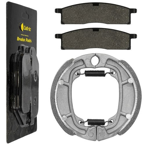 Front & Rear Brake Shoes for Yamaha YZ80 1986 1987 1988 1989 1990 1991 1992