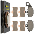 Front & Rear Brake Pads for Kawasaki ZX9R ZX-9R Ninja ZX900 2002 2003