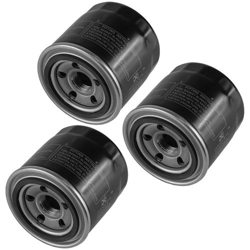 3 Pack Oil Filter for Kawasaki VN1700 Vulcan 1700 Vaquero Voyager Abs 2009-2012