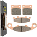Front & Rear Brake Pads for Suzuki GS500E 1988 1989 1990 1991 1992 1993 94 1995
