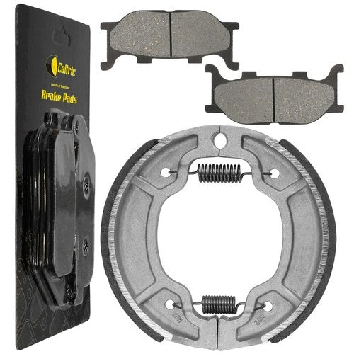 Front Brake Pads & Rear Brake Shoes for Yamaha XV250 Virago 250 1994 1995-2007