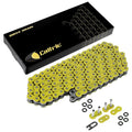 O-Ring Drive Chain for Suzuki GS500 GS500E GS500F Yellow