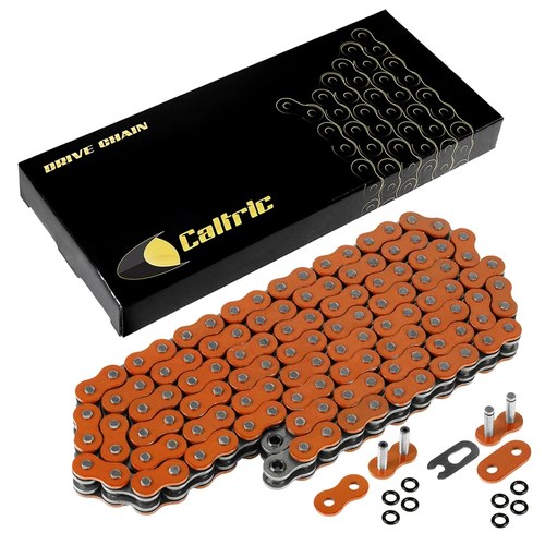 O-Ring Orange Drive Chain for Honda VT750C Shadow Ace750 1998 1999 2000 2001