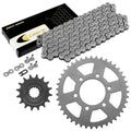 Drive Chain and Sprockets for Kawasaki ZX-6R Ninja ZX600 ZX636 2007 2008-2018
