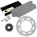 Drive Chain & Sprockets Kit for Yamaha XV250 Route 66 1988 1989 1990