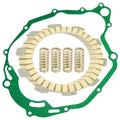 Clutch Friction Plates Springs Gasket for Yamaha Trailway 200 TW200 1987-2021