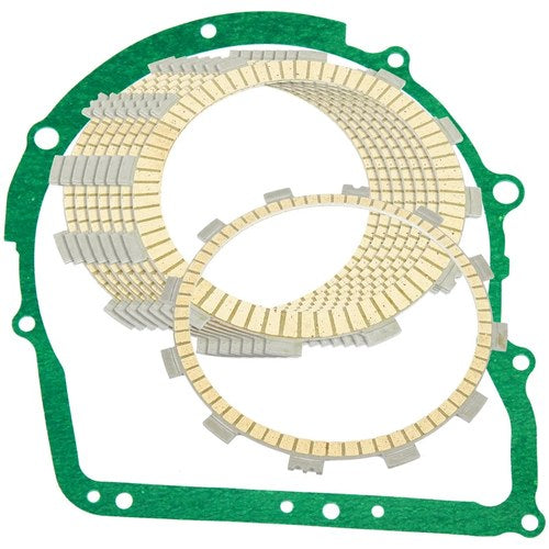 Clutch Friction Plates W/Gasket for Yamaha XVZ1300At Royal Star Tour Classic