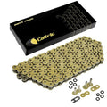 525 X 120 Links Motorcycle Atv Golden O-Ring Drive Chain 525-Pitch 120-Links