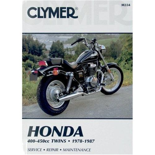 Clymer Physical Book, Honda 400-450cc Twins 1978-1987, CB400 CB450 CM400 CM450