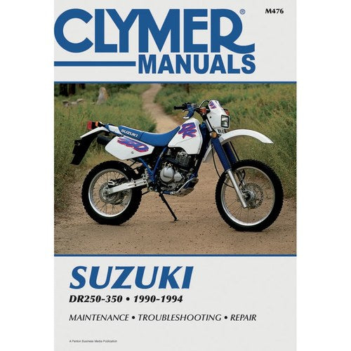 Clymer Physical Book for Suzuki DR250 1990-1993, DR250S DR350 DR350S 1990-1994