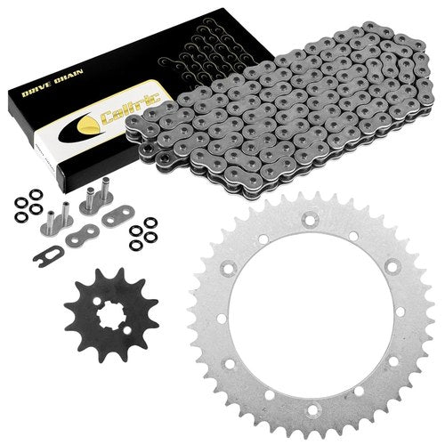 O-Ring Drive Chain & Sprockets Kit for Yamaha It175 1980-1983 / It200 1984-1986