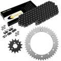Black O-Ring Drive Chain & Sprockets Kit for Yamaha It465 81 82 / It490 83 84