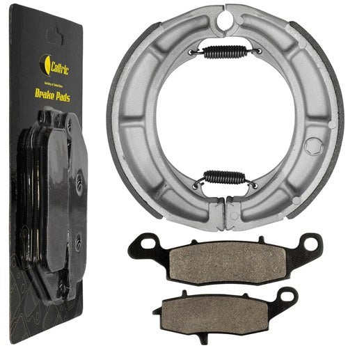 Front Brake Pads & Rear Shoes for Suzuki VL800 Intruder 800 Volusia 2001-2004