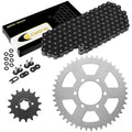 Black O-Ring Drive Chain & Sprockets Kit for Yamaha XJ550 XJ550R 1981 1982 1983